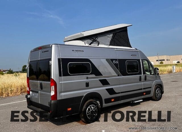ADRIA TWIN 60° SELECTION 640 SGX PTR AUTOMATICO SILVER 2025 (POP TOP ROOF) POPUOP pieno