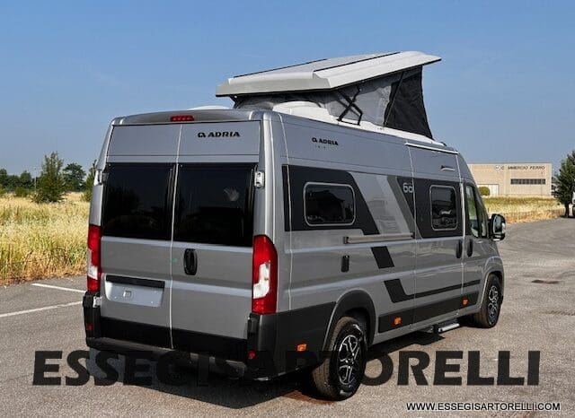 ADRIA TWIN 60° SELECTION 640 SGX PTR AUTOMATICO SILVER 2025 (POP TOP ROOF) POPUOP pieno
