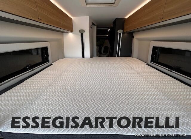 ADRIA TWIN 60° SELECTION 640 SGX PTR AUTOMATICO SILVER 2025 (POP TOP ROOF) POPUOP pieno