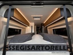 ADRIA TWIN 60° SELECTION 640 SGX PTR AUTOMATICO SILVER 2025 (POP TOP ROOF) POPUOP pieno
