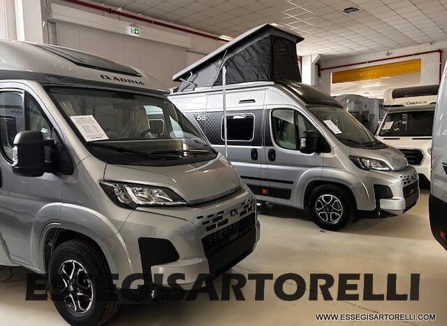 ADRIA TWIN 60° SELECTION 640 SGX PTR AUTOMATICO SILVER 2025 (POP TOP ROOF) POPUOP pieno