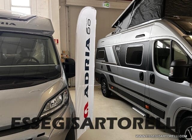 ADRIA TWIN 60° SELECTION 640 SGX PTR AUTOMATICO SILVER 2025 (POP TOP ROOF) POPUOP pieno