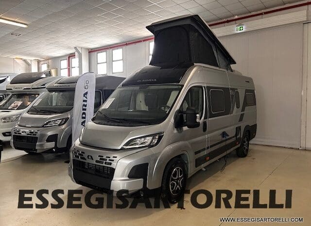 ADRIA TWIN 60° SELECTION 640 SGX PTR AUTOMATICO SILVER 2025 (POP TOP ROOF) POPUOP pieno