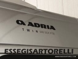 ADRIA TWIN 60° SELECTION 640 SGX PTR AUTOMATICO SILVER 2025 (POP TOP ROOF) POPUOP pieno