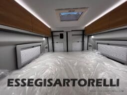 ADRIA TWIN 60° SELECTION 640 SGX PTR AUTOMATICO SILVER 2025 (POP TOP ROOF) POPUOP pieno