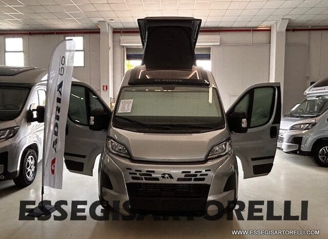 ADRIA TWIN 60° SELECTION 640 SGX PTR AUTOMATICO SILVER 2025 (POP TOP ROOF) POPUOP pieno