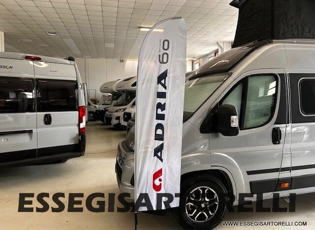 ADRIA TWIN 60° SELECTION 640 SGX PTR AUTOMATICO SILVER 2025 (POP TOP ROOF) POPUOP pieno