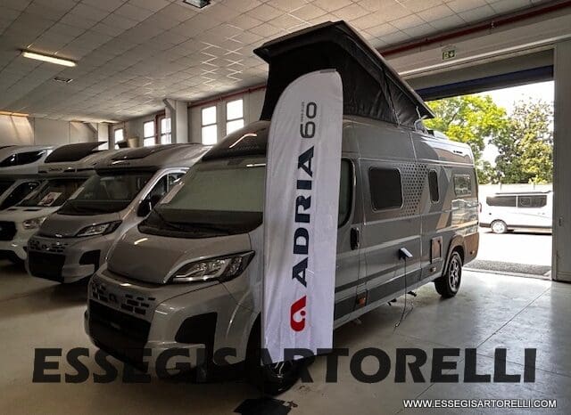ADRIA TWIN 60° SELECTION 640 SGX PTR AUTOMATICO SILVER 2025 (POP TOP ROOF) POPUOP pieno