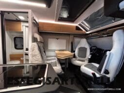 ADRIA TWIN 60° SELECTION 640 SGX PTR AUTOMATICO SILVER 2025 (POP TOP ROOF) POPUOP pieno