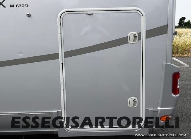 ADRIA MATRIX 50° SILVER COLLECTION M 670 SL GEMELLI GARAGE E BASCULANTE 2016 UNIPRO. 150 POWER GANCIO TRAINO pieno