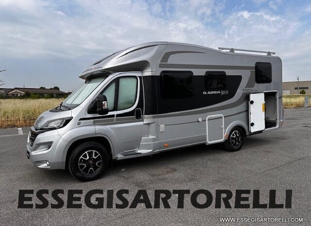 ADRIA MATRIX 50° SILVER COLLECTION M 670 SL GEMELLI GARAGE E BASCULANTE 2016 UNIPRO. 150 POWER GANCIO TRAINO pieno