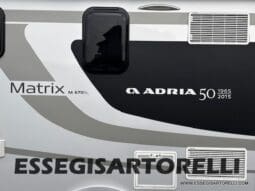 ADRIA MATRIX 50° SILVER COLLECTION M 670 SL GEMELLI GARAGE E BASCULANTE 2016 UNIPRO. 150 POWER GANCIO TRAINO pieno