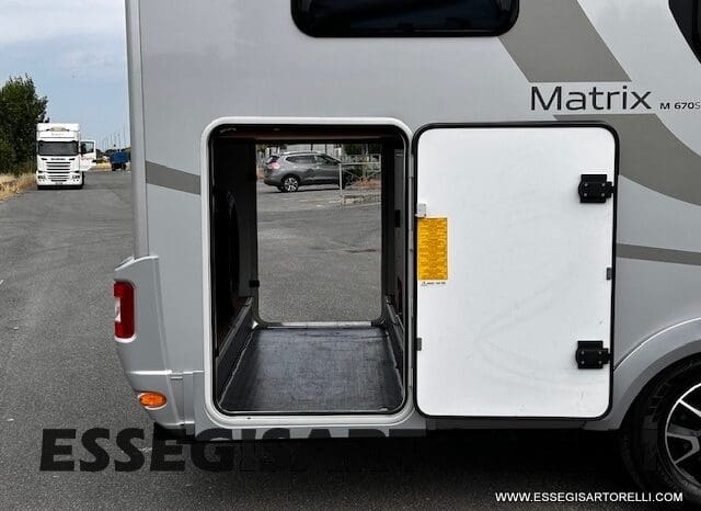 ADRIA MATRIX 50° SILVER COLLECTION M 670 SL GEMELLI GARAGE E BASCULANTE 2016 UNIPRO. 150 POWER GANCIO TRAINO pieno