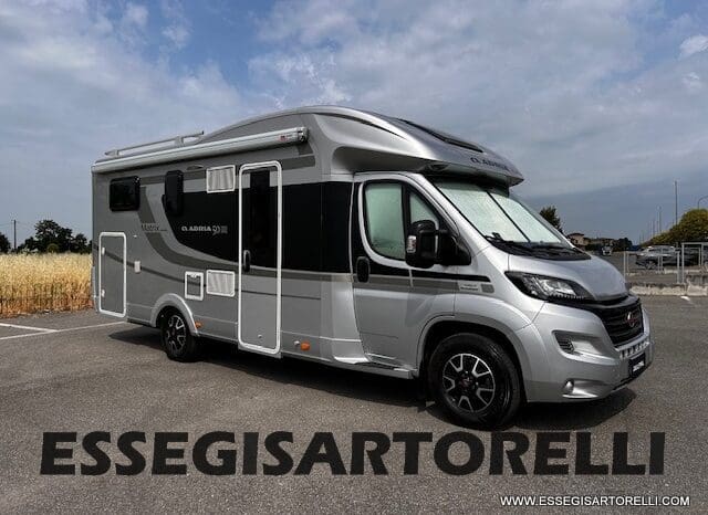 ADRIA MATRIX 50° SILVER COLLECTION M 670 SL GEMELLI GARAGE E BASCULANTE 2016 UNIPRO. 150 POWER GANCIO TRAINO pieno