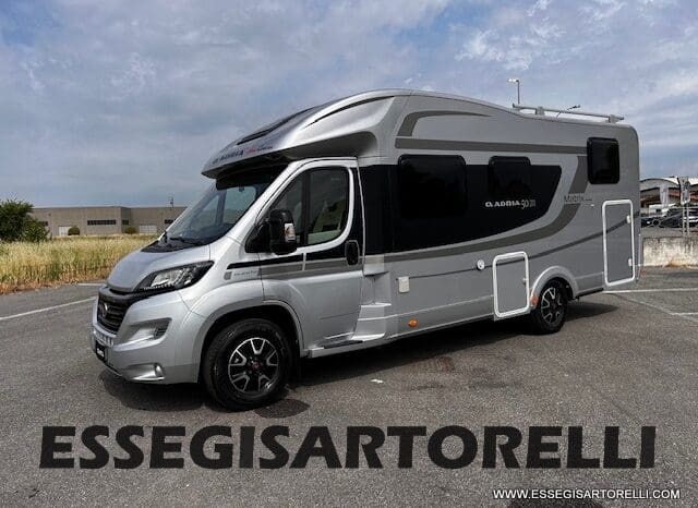 ADRIA MATRIX 50° SILVER COLLECTION M 670 SL GEMELLI GARAGE E BASCULANTE 2016 UNIPRO. 150 POWER GANCIO TRAINO pieno