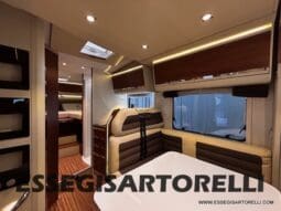 ADRIA MATRIX 50° SILVER COLLECTION M 670 SL GEMELLI GARAGE E BASCULANTE 2016 UNIPRO. 150 POWER GANCIO TRAINO pieno