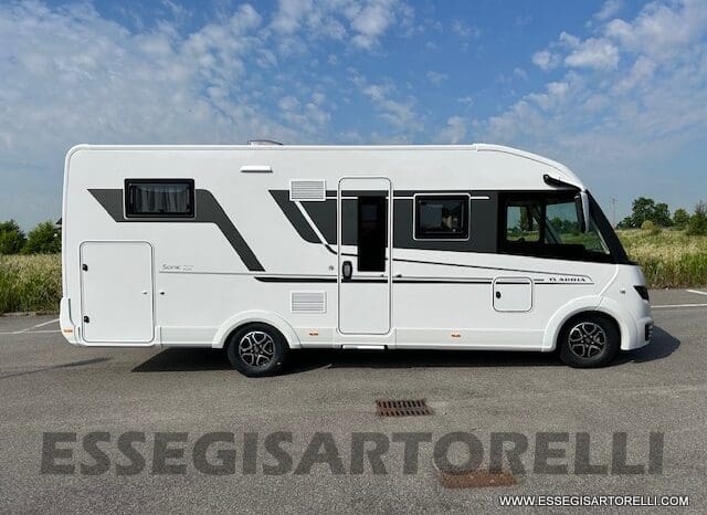 ADRIA SONIC PLUS 700 DL GARAGE 140 cv letti gemelli GAMMA 2025 FACE TO FACE AUTOMATICO pieno