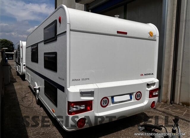 ADRIA ALTEA 552 PK CARAVAN 7 POSTI 10/2021 1.270 KG pieno