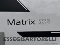 ADRIA MATRIX M 670 SL GEMELLI 165 CV POWER 12/2017 KM 28.328 UNIPRO DOPPIO CLIMA SAT FULL pieno