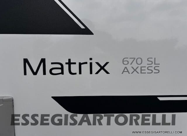 ADRIA MATRIX M 670 SL GEMELLI 165 CV POWER 12/2017 KM 28.328 UNIPRO DOPPIO CLIMA SAT FULL pieno
