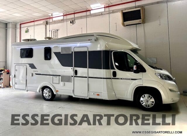 ADRIA MATRIX M 670 SL GEMELLI 165 CV POWER 12/2017 KM 28.328 UNIPRO DOPPIO CLIMA SAT FULL pieno