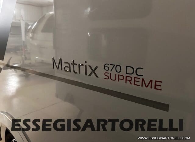 ADRIA MATRIX SUPREME EDITION M 670 DC LETTO NAUTICO E BASCULANTE pieno