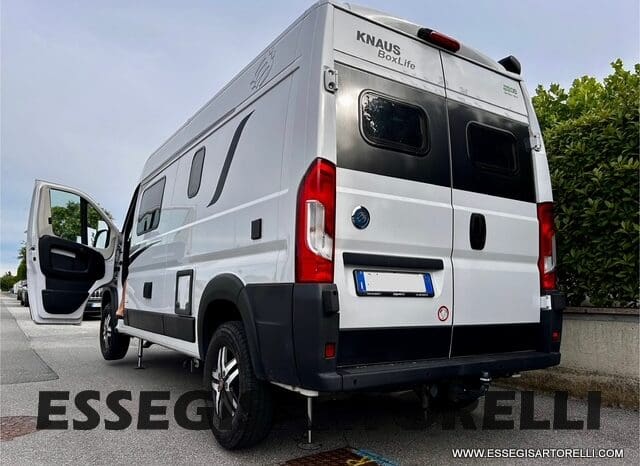 KNAUS VAN BOXLIFE 600 MQ LETTO BASCULANTE 599 TELAIO HEAVY FULL 2020 GANCIO TRAINO 3.000 KG pieno