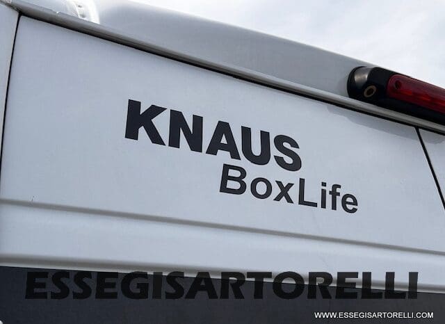 KNAUS VAN BOXLIFE 600 MQ LETTO BASCULANTE 599 TELAIO HEAVY FULL 2020 GANCIO TRAINO 3.000 KG pieno