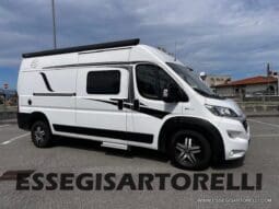 KNAUS VAN BOXLIFE 600 MQ LETTO BASCULANTE 599 TELAIO HEAVY FULL 2020 GANCIO TRAINO 3.000 KG pieno