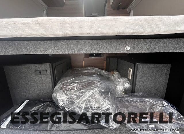 KNAUS VAN BOXLIFE 600 MQ LETTO BASCULANTE 599 TELAIO HEAVY FULL 2020 GANCIO TRAINO 3.000 KG pieno
