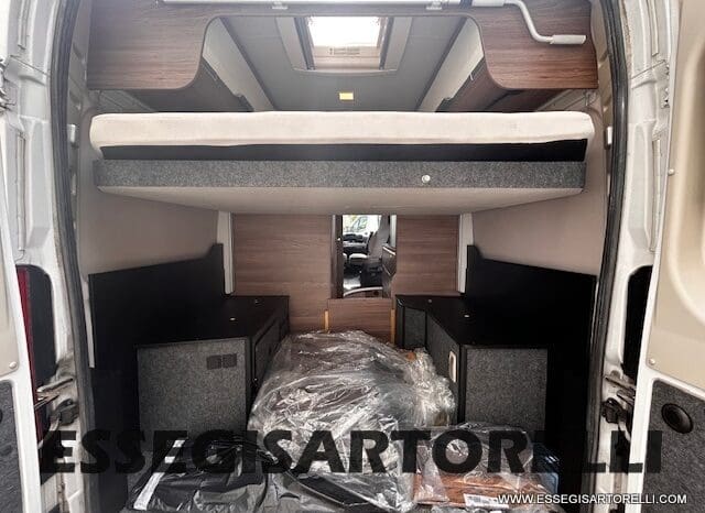 KNAUS VAN BOXLIFE 600 MQ LETTO BASCULANTE 599 TELAIO HEAVY FULL 2020 GANCIO TRAINO 3.000 KG pieno