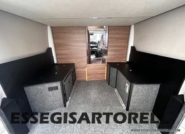 KNAUS VAN BOXLIFE 600 MQ LETTO BASCULANTE 599 TELAIO HEAVY FULL 2020 GANCIO TRAINO 3.000 KG pieno