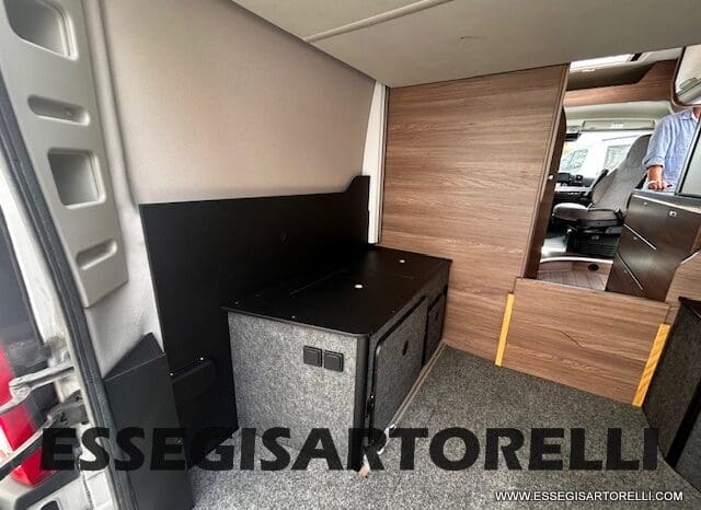 KNAUS VAN BOXLIFE 600 MQ LETTO BASCULANTE 599 TELAIO HEAVY FULL 2020 GANCIO TRAINO 3.000 KG pieno