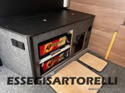 KNAUS VAN BOXLIFE 600 MQ LETTO BASCULANTE 599 TELAIO HEAVY FULL 2020 GANCIO TRAINO 3.000 KG pieno
