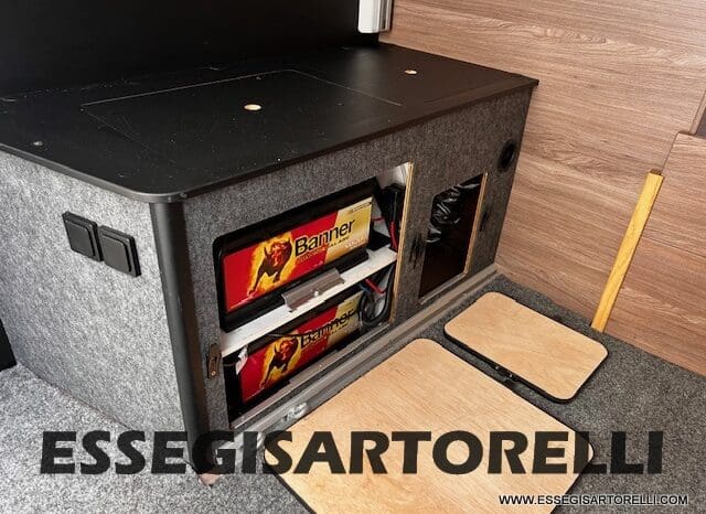 KNAUS VAN BOXLIFE 600 MQ LETTO BASCULANTE 599 TELAIO HEAVY FULL 2020 GANCIO TRAINO 3.000 KG pieno