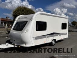 HOBBY EXCELLENT 455 UF CLIMA E MOVER CARAVAN 4 POSTI 2012 1.250 KG