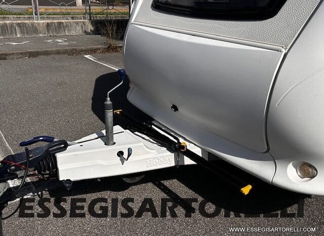 HOBBY EXCELLENT 455 UF CLIMA E MOVER CARAVAN 4 POSTI 2012 1.250 KG pieno