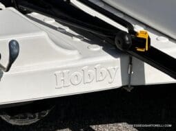 HOBBY EXCELLENT 455 UF CLIMA E MOVER CARAVAN 4 POSTI 2012 1.250 KG pieno