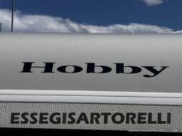 HOBBY EXCELLENT 455 UF CLIMA E MOVER CARAVAN 4 POSTI 2012 1.250 KG pieno