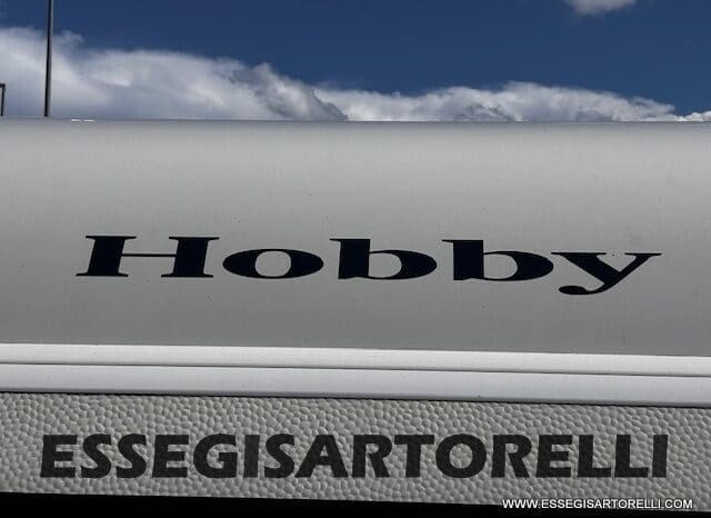 HOBBY EXCELLENT 455 UF CLIMA E MOVER CARAVAN 4 POSTI 2012 1.250 KG pieno