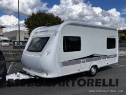 HOBBY EXCELLENT 455 UF CLIMA E MOVER CARAVAN 4 POSTI 2012 1.250 KG pieno