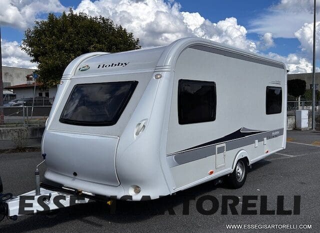 HOBBY EXCELLENT 455 UF CLIMA E MOVER CARAVAN 4 POSTI 2012 1.250 KG pieno