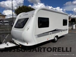 HOBBY EXCELLENT 455 UF CLIMA E MOVER CARAVAN 4 POSTI 2012 1.250 KG pieno