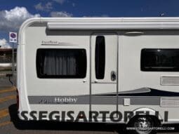 HOBBY EXCELLENT 455 UF CLIMA E MOVER CARAVAN 4 POSTI 2012 1.250 KG pieno