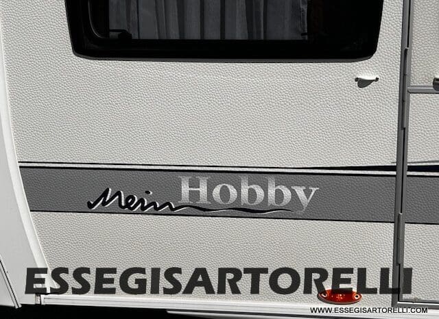 HOBBY EXCELLENT 455 UF CLIMA E MOVER CARAVAN 4 POSTI 2012 1.250 KG pieno