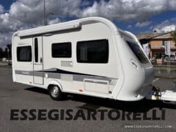 HOBBY EXCELLENT 455 UF CLIMA E MOVER CARAVAN 4 POSTI 2012 1.250 KG pieno