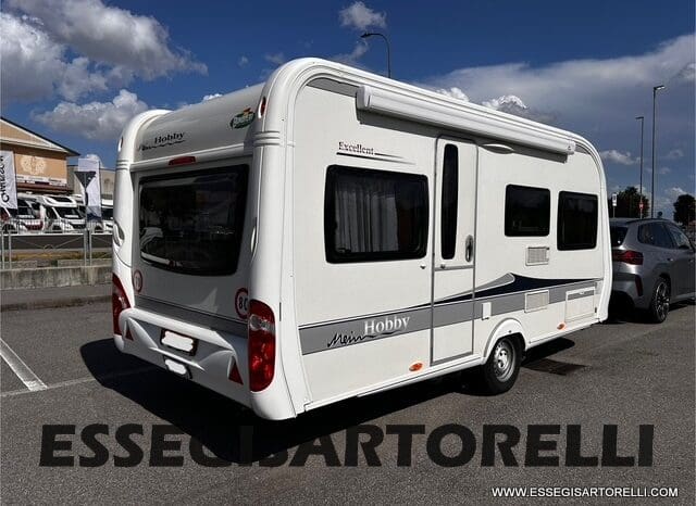 HOBBY EXCELLENT 455 UF CLIMA E MOVER CARAVAN 4 POSTI 2012 1.250 KG pieno