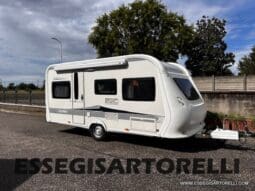 HOBBY EXCELLENT 455 UF CLIMA E MOVER CARAVAN 4 POSTI 2012 1.250 KG pieno