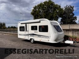 HOBBY EXCELLENT 455 UF CLIMA E MOVER CARAVAN 4 POSTI 2012 1.250 KG pieno