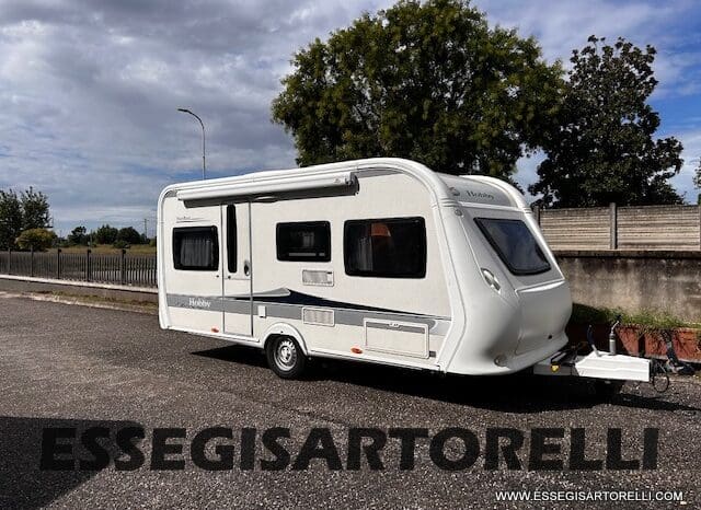 HOBBY EXCELLENT 455 UF CLIMA E MOVER CARAVAN 4 POSTI 2012 1.250 KG pieno